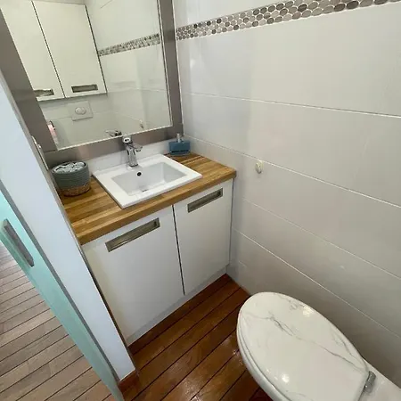 Appartement Le Petit Pinson Meerblick Port Golfe-Juan